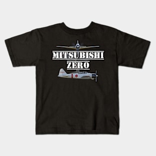 mitsubishi zero Kids T-Shirt